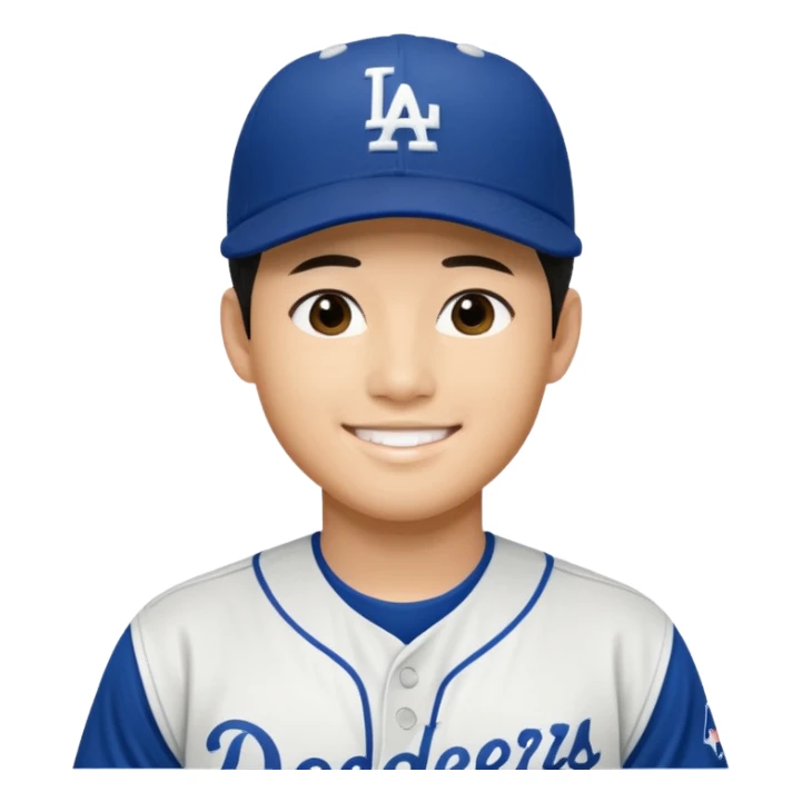 Shohei Ohtani (Đogers) baseball player  sticker