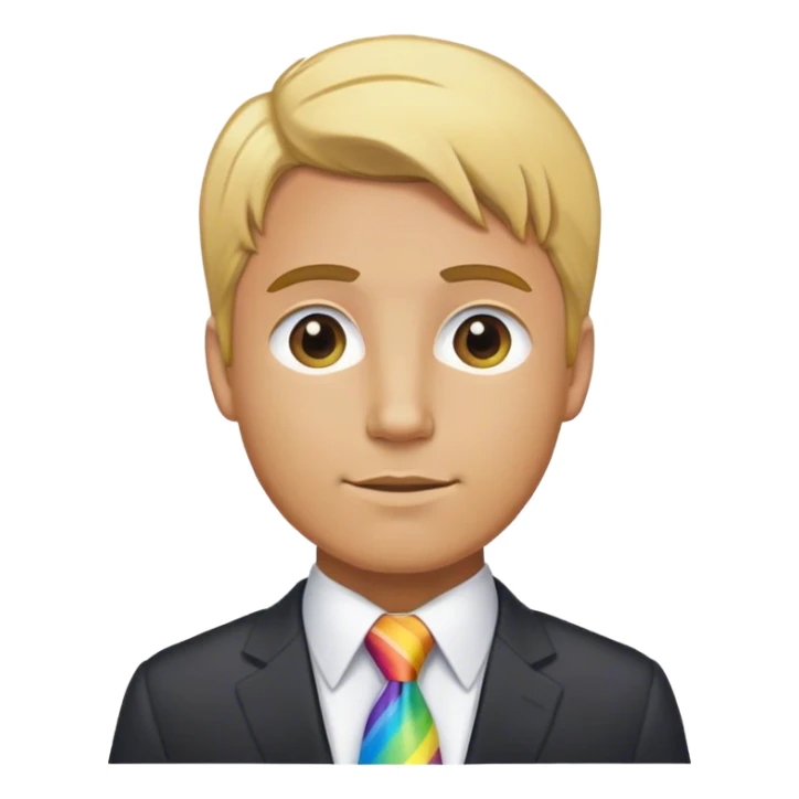 Gay Donald trump   sticker