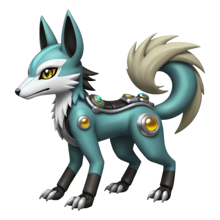 Meloetta-Sergal-Protogen-Primagen-Pokémon-Fakémon-creature sticker