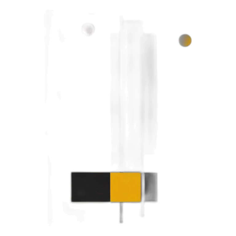 bauhaus art painting sticker