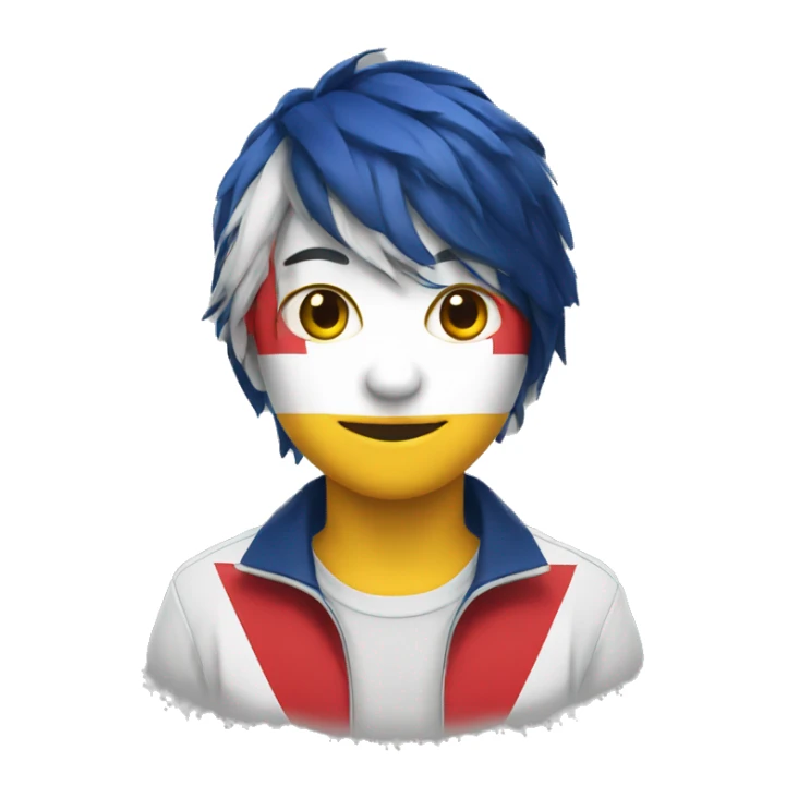 Make a Team Vitality emoji with the France flag merged sticker