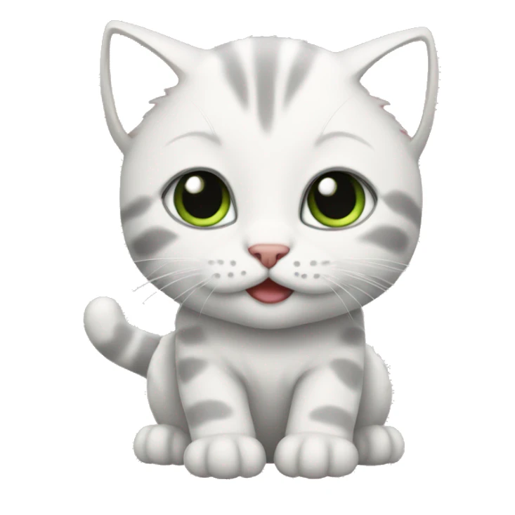 Kitten sticker
