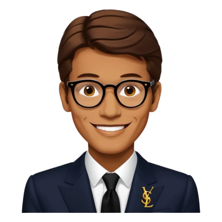 yves saint laurent sticker