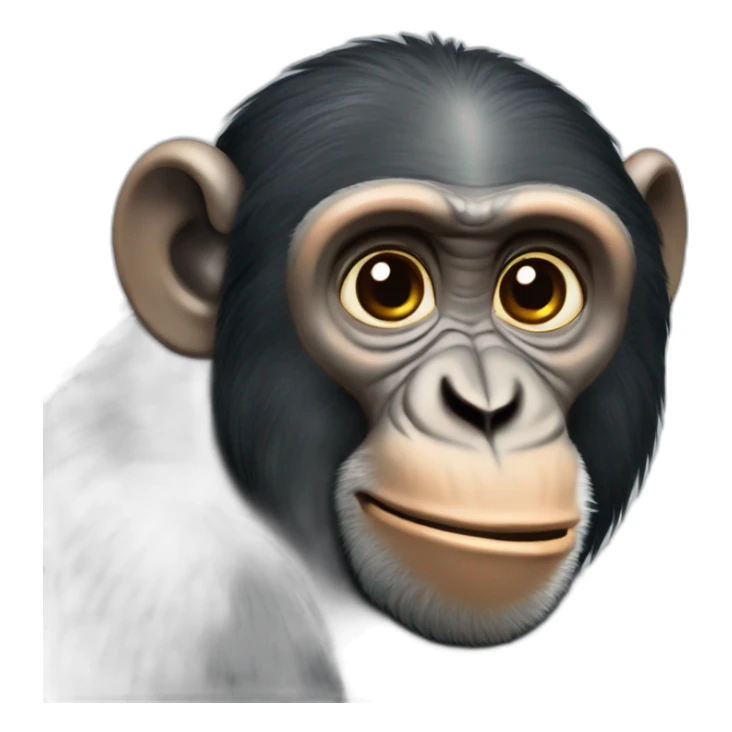 chimpazee sticker