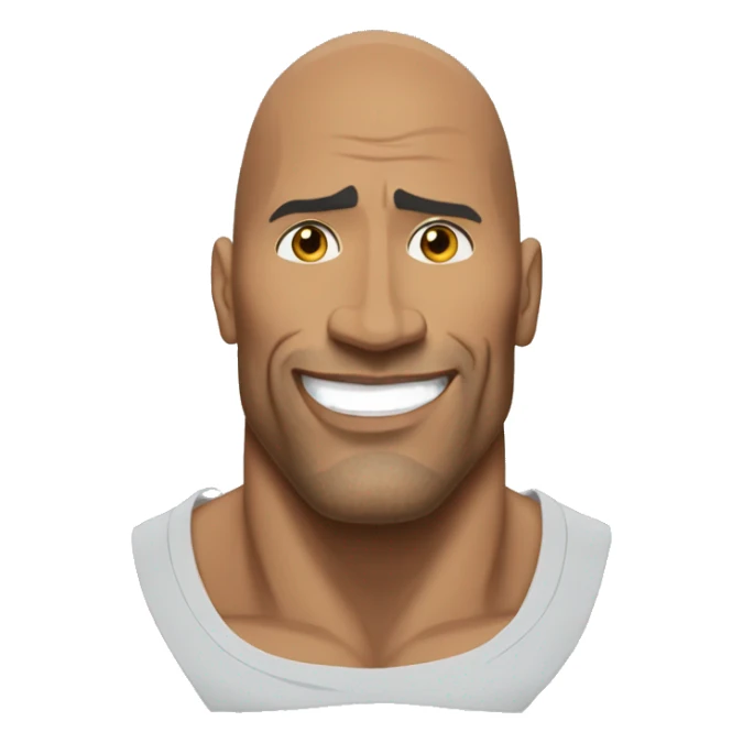The rock apuntado el dedo hacia arriba sticker