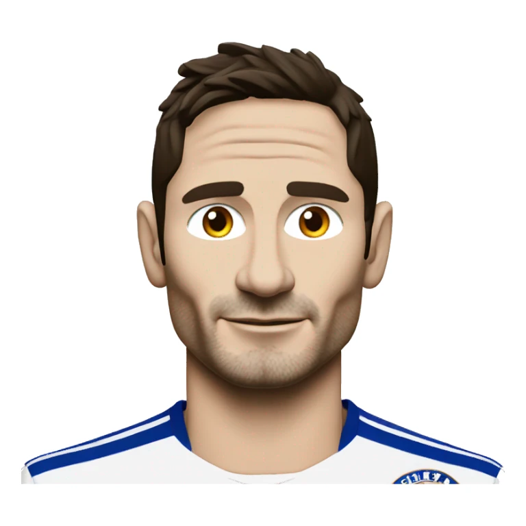 frank Lampard in Chelsea kit sticker