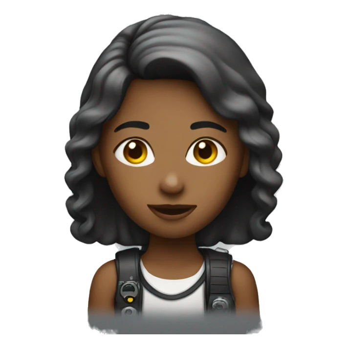 The girl is a photographer sticker