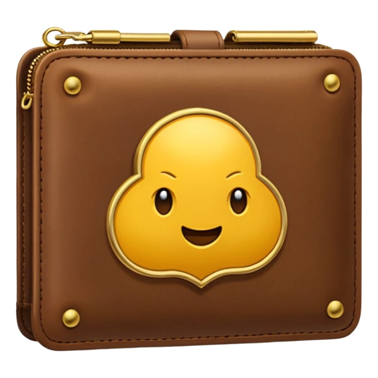 Billetera con un simbolo de honestidad en el medio sticker