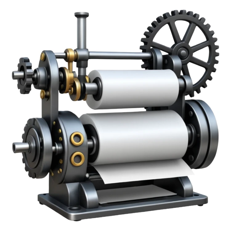 Printing Revolution + Industrial Machines sticker