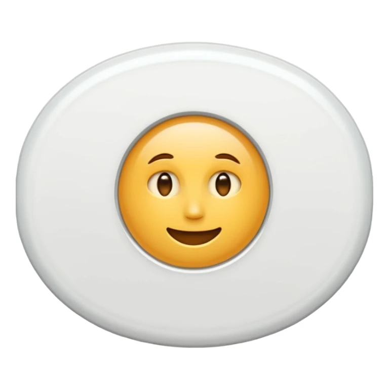 To balll and tall oval in the middle sticker