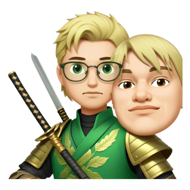 Emerald Samurai sticker