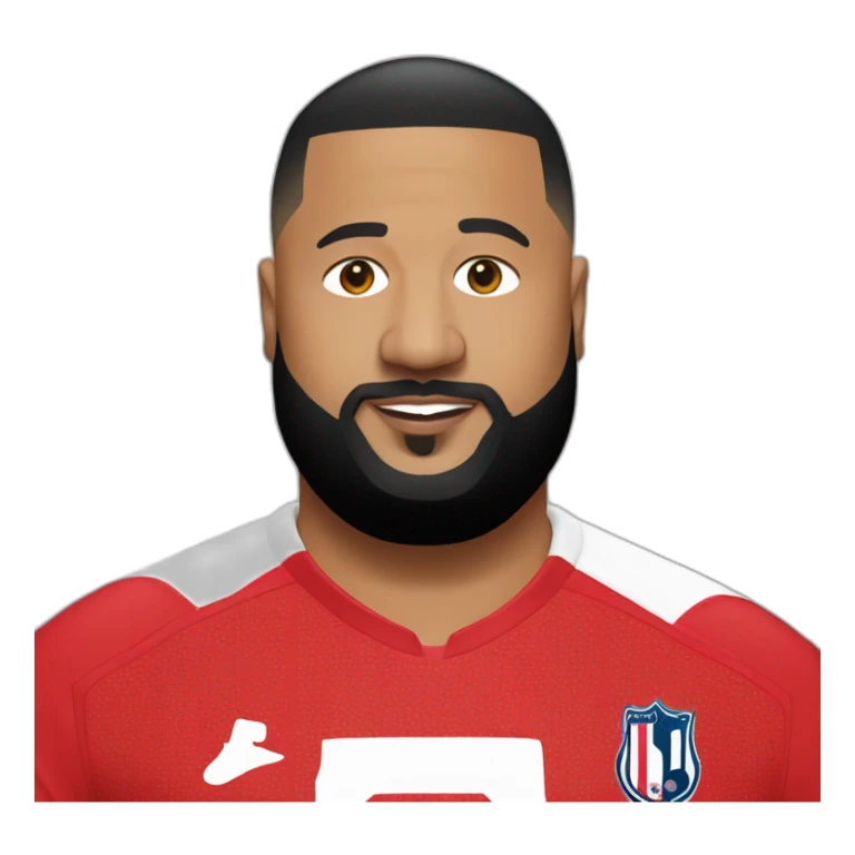 dj khaled in a LOSC shirt sticker