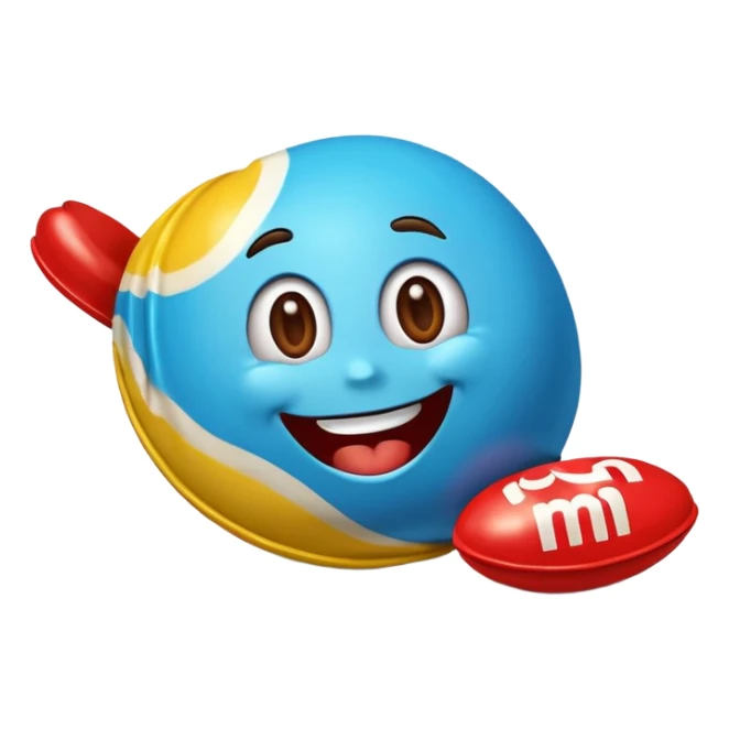 m&m rolling on floor laughing out loud sticker