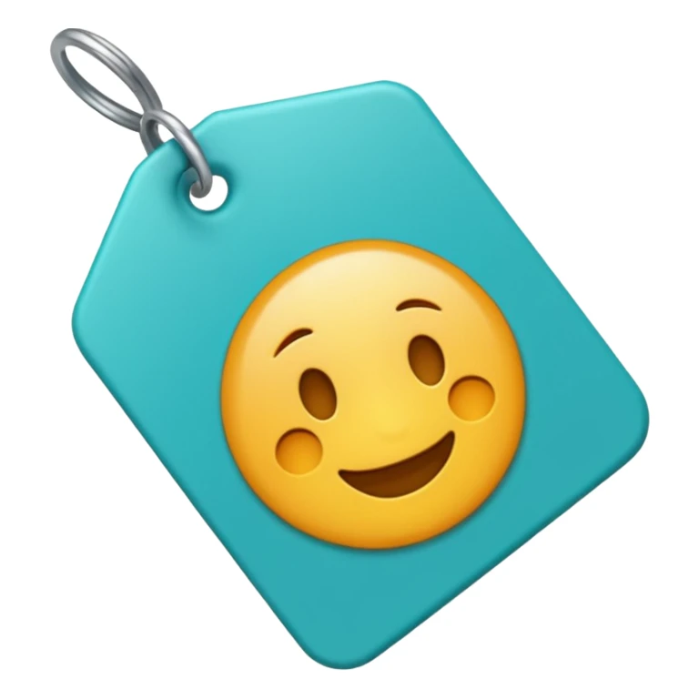 price tag emoji with turquoise color and text €9.99 sticker