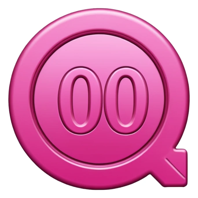 la palabra "100USD" en color rosa con este código de color #FDD2EF sticker