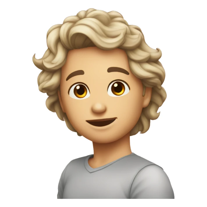 Quelqu’un qui fait un bisous a quelqu’un  sticker