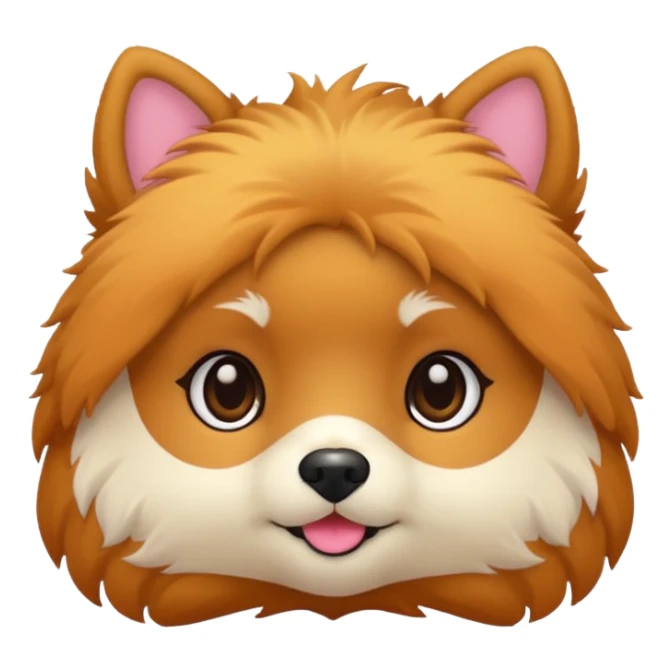 Faça um Lulu da Pomerânia colorido sticker