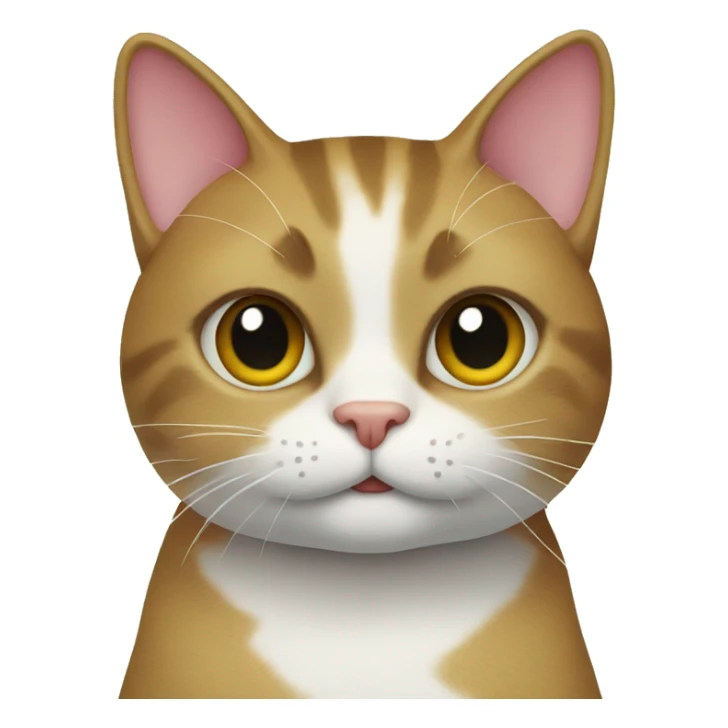 Cat in a vacation in hawaii sticker