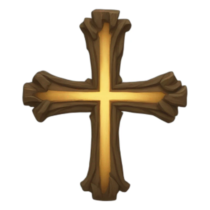 cross of melatt sticker