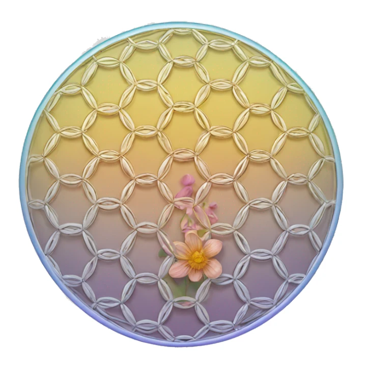 The flower of life sticker