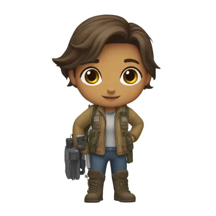 Ellie the last of usLittle bit dezoom sticker