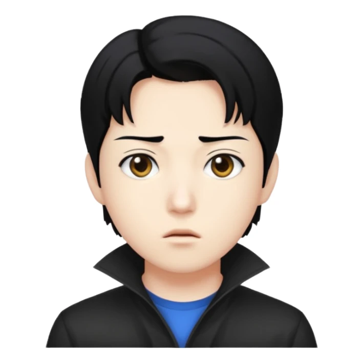 solo leveling anime character sung jinwoo sticker