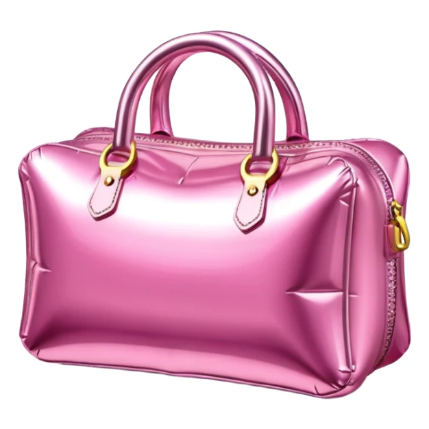   jeff koons style inflatable SPAM purse sculpture  sticker