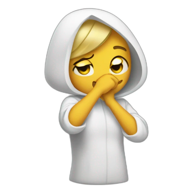 Emoji fille qui dab sticker