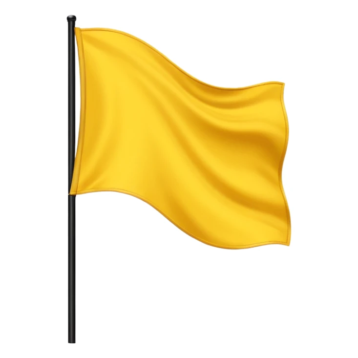 Create 2 yellow lined and 1 black lined flag emoji and put black line between yellow lines sticker