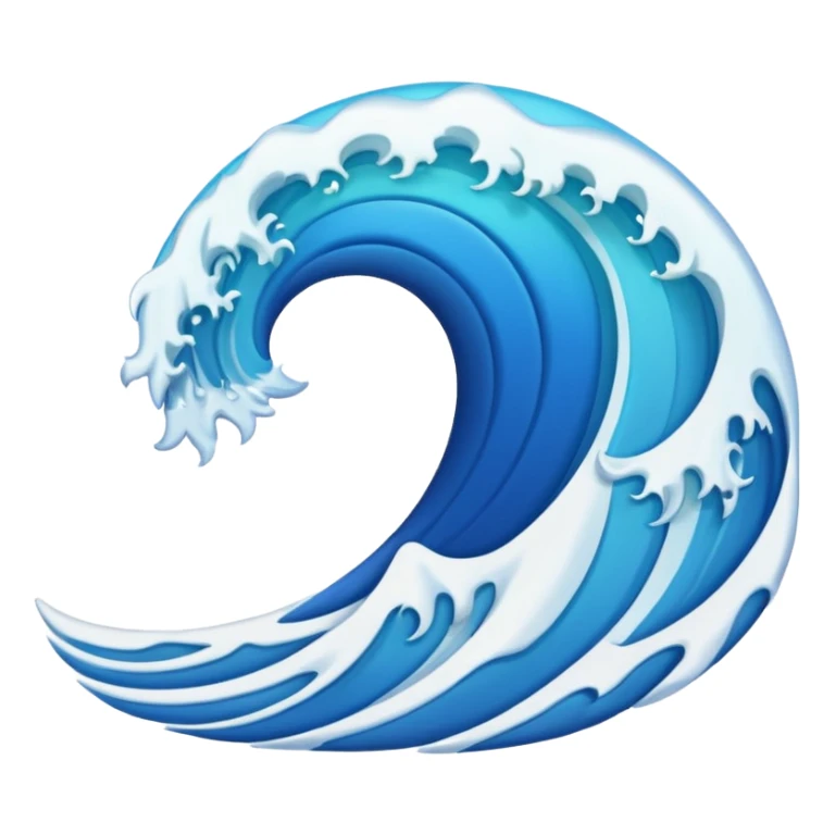 a gentle cadence/wave that suggests repetition sticker