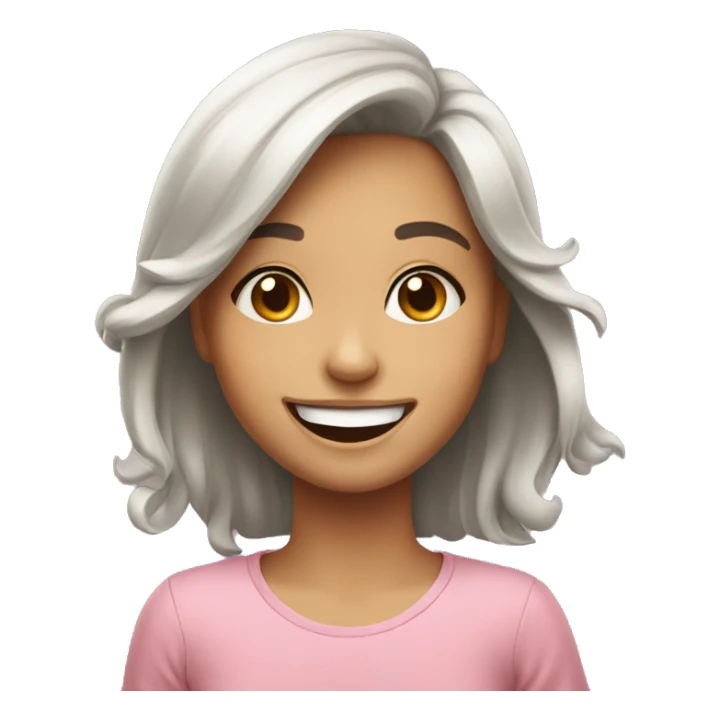 happy girls portrait smiles sticker