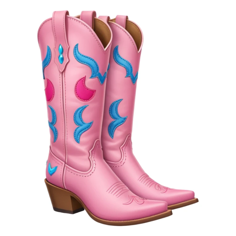 Pink Cowgirl Boots sticker