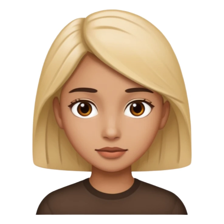 piel morena mas joven sticker