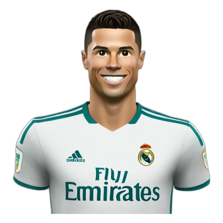 Ronaldo qui fait sa célébration sticker