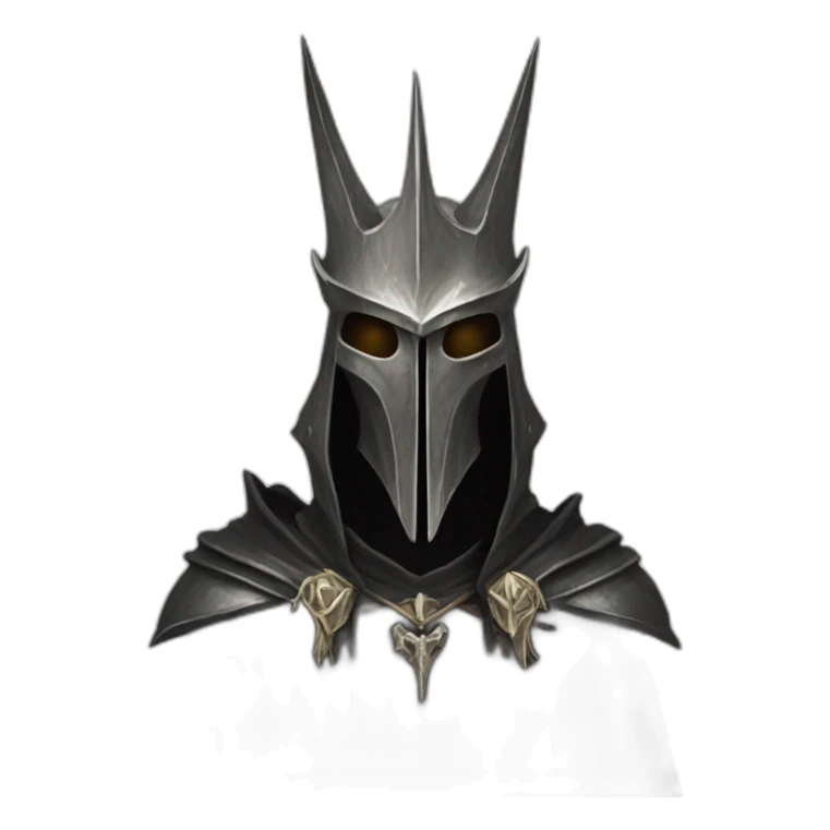 witch king of angmar mask sticker