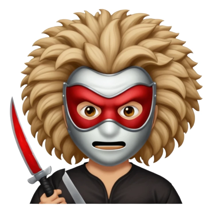 skib skib 67 slasher mad big hair sticker