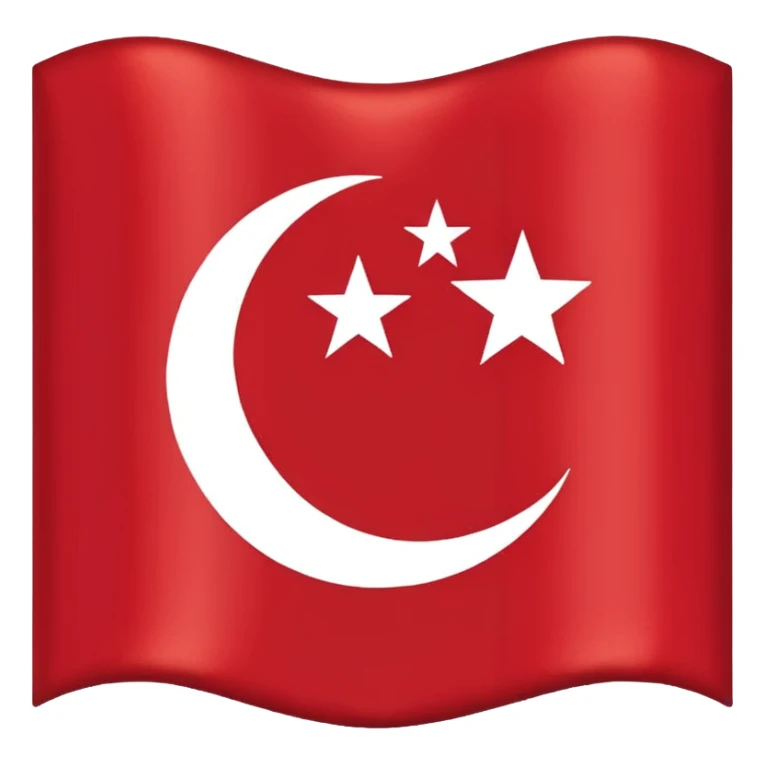 Flag of the ottoman empire sticker