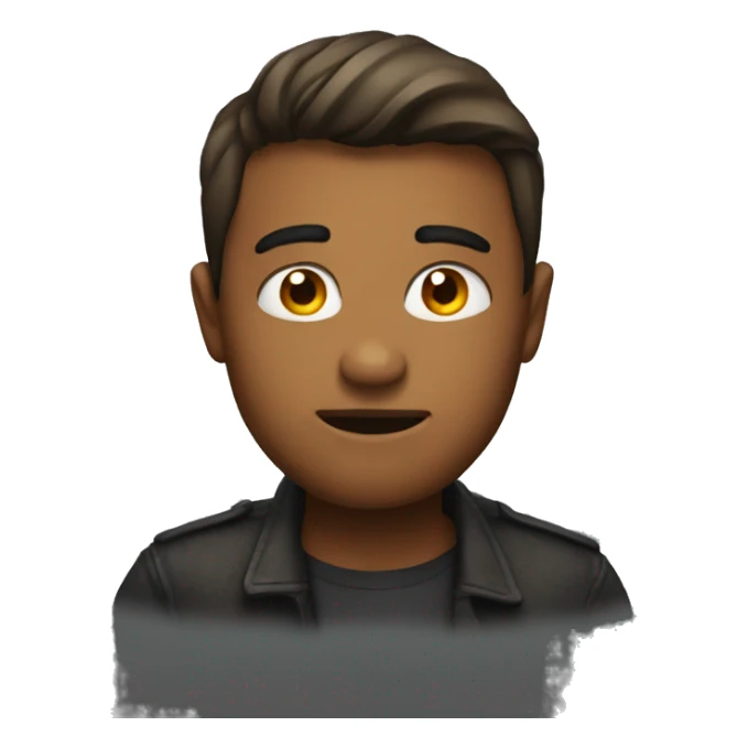 person with smolder sticker