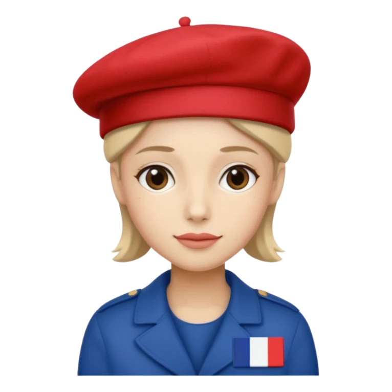 the entire background must be the french flag sticker