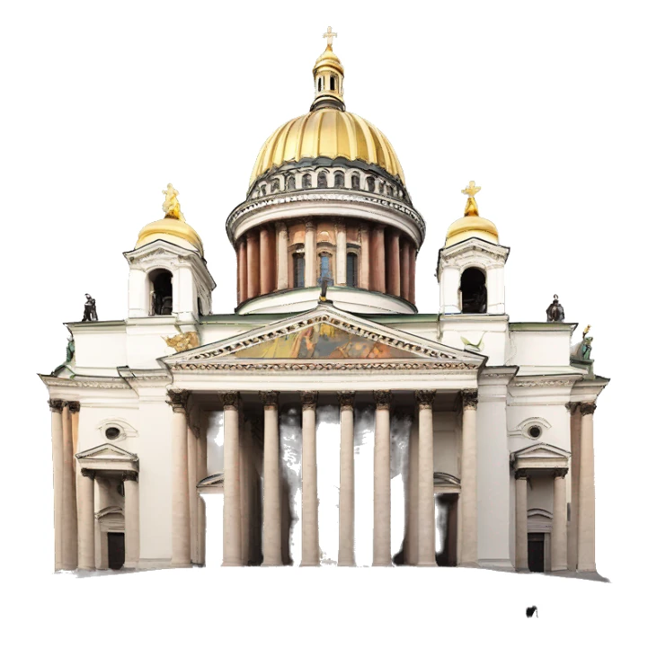 emoji Saint Isaac's Cathedral in Saint Peterburg sticker