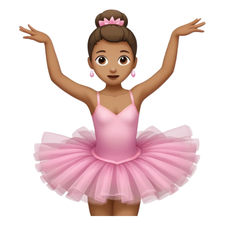 Create an emoji that is rolling his eyes mixed with throwing up and at dance 🩰 sticker