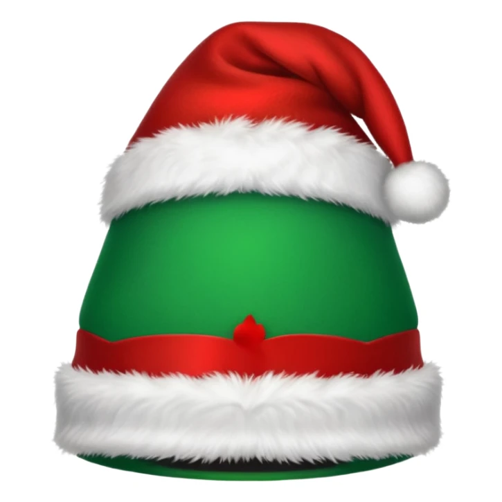 A cute Christmas hat with no santa sticker