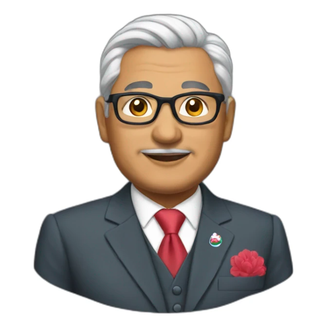 Prime minister of nepal sticker