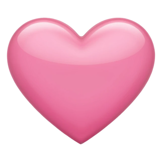 glossy, pink heart frutiger aero style sticker