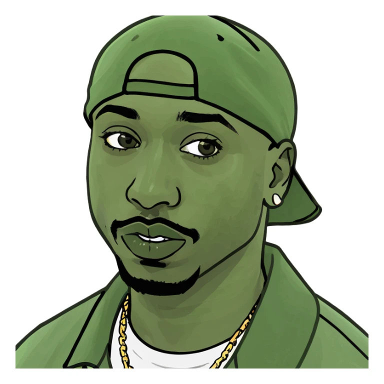 2pac sticker