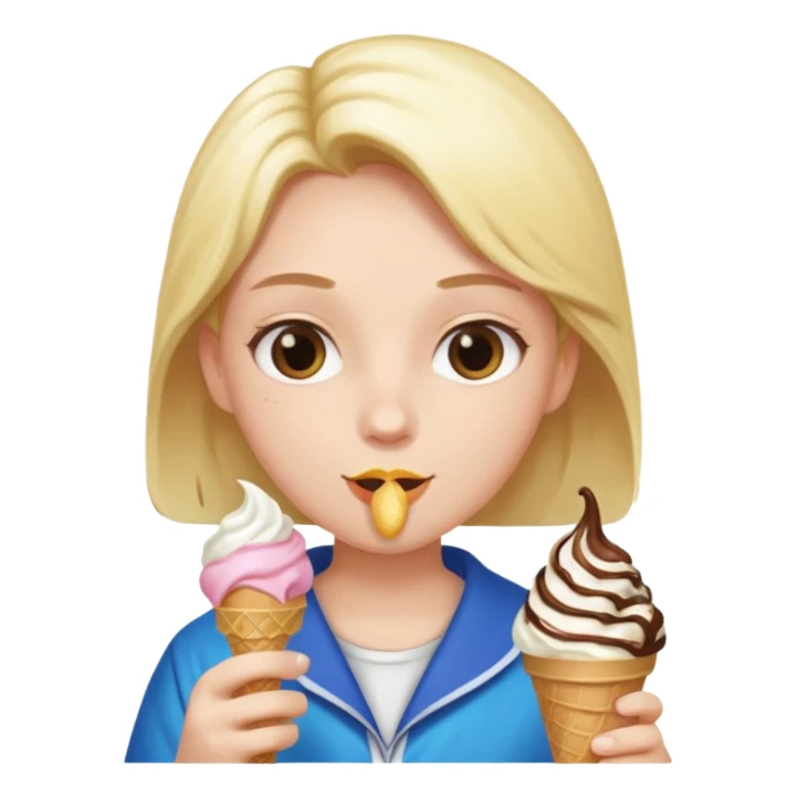 Only Icecream 5 bond mix mage in professional look sticker