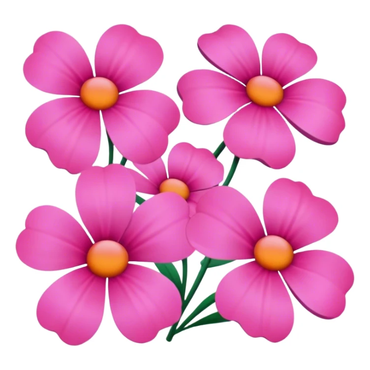 Pink flowers  sticker