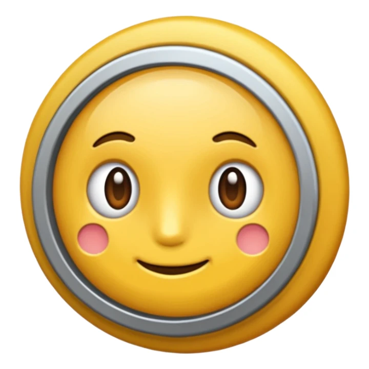 zrób logo emoji pieniążka 512x512, z przezroczystym tłem sticker