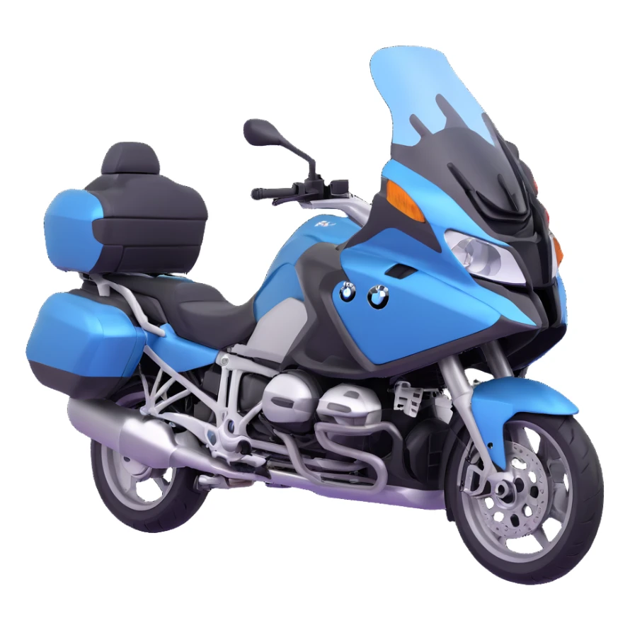 BMW R 1200 RT touring motorcycle sticker