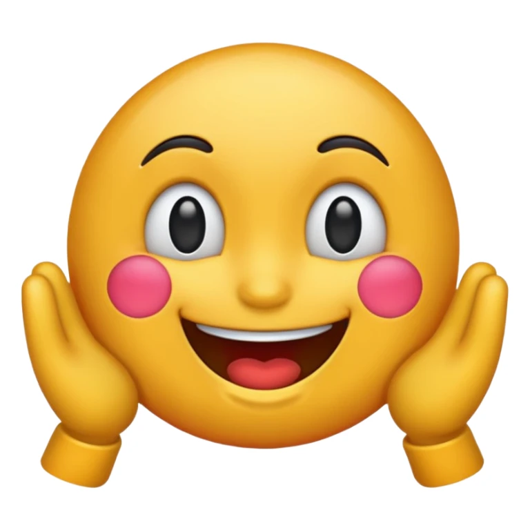 showing big emoji sticker